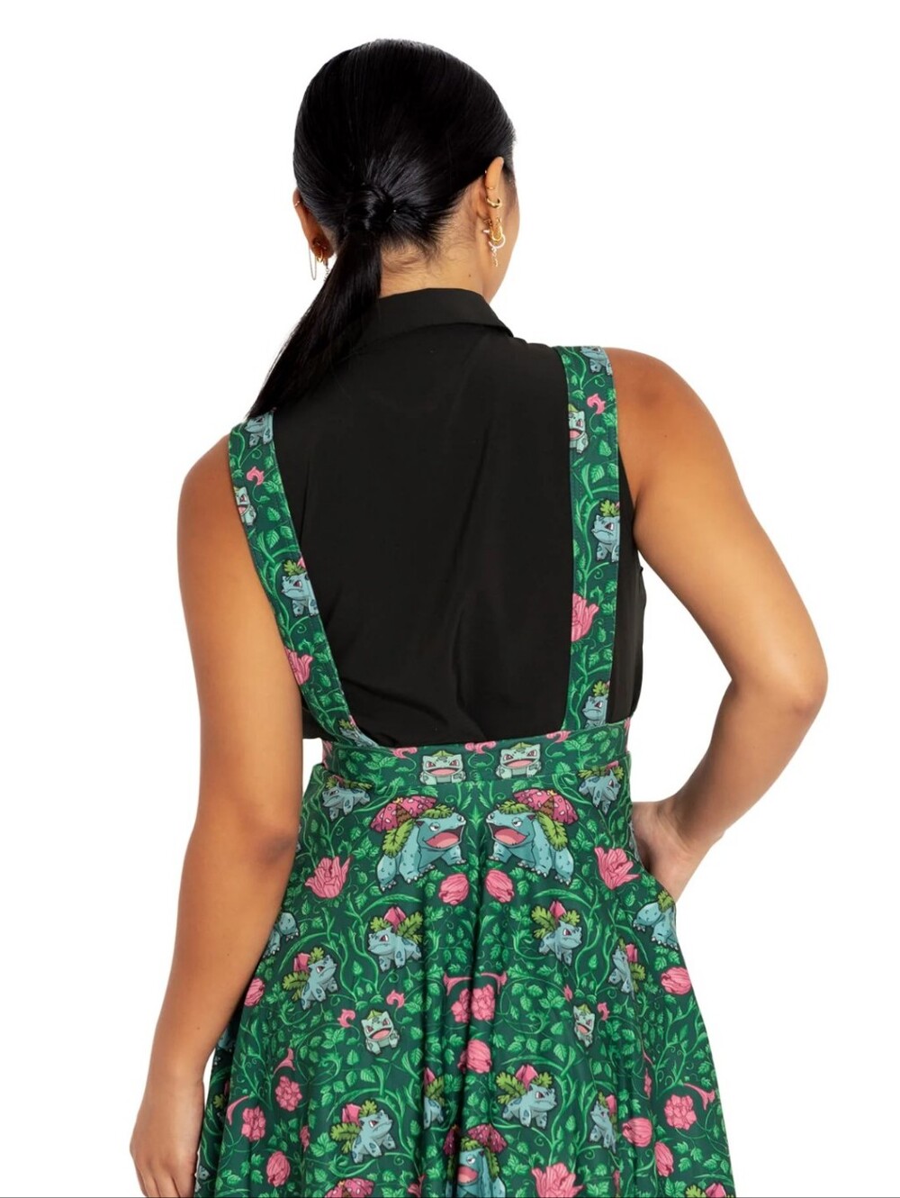 Blackmilk Bulbasaur Apron Dress M - Picture 3 of 4